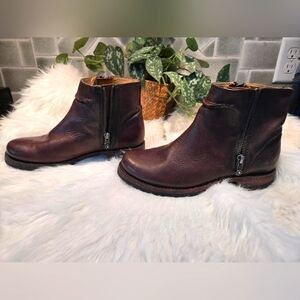 Frye boots Brown Leather Ankle
